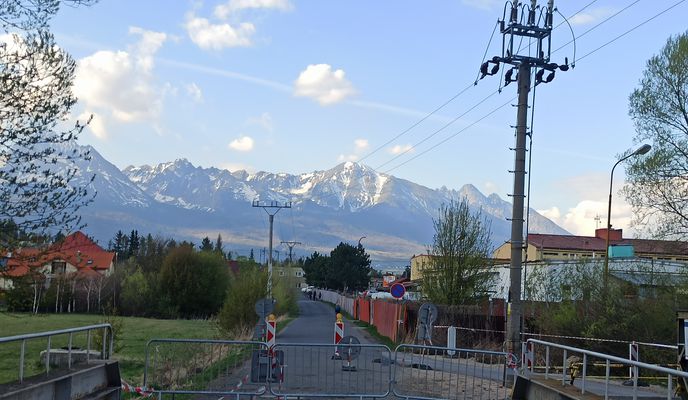 Foto 2 de la ruta de Bikemap "Dlhé Hony 5507/10A, Poprad do Dlhé Hony 5507/10A, Poprad"