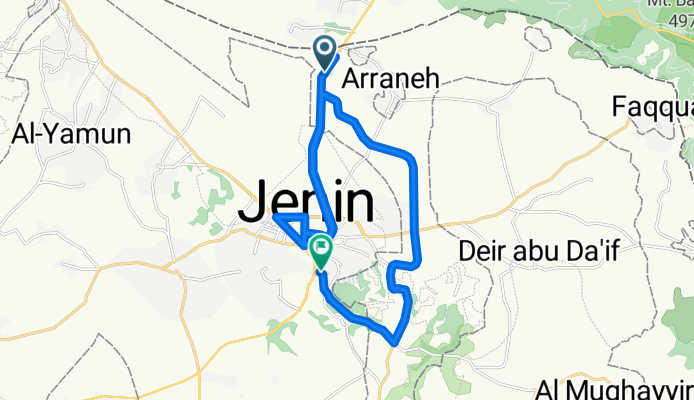 Moderate route in