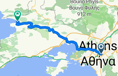Route in der Bikemap App öffnen
