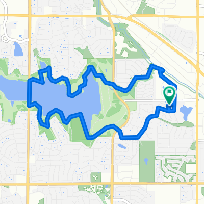 Relaxed route in Omaha