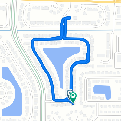 Steady ride in Lake Worth