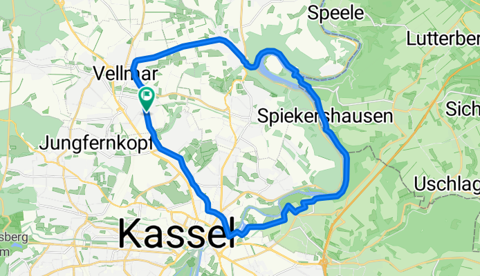 Niedervellmar - Spiekershausen