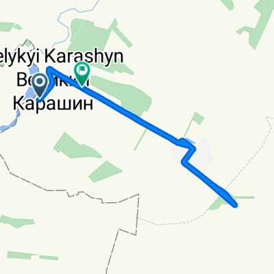 Умеренный маршрут в Великий Карашин