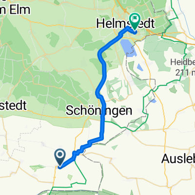 Knackige Fahrt in Helmstedt