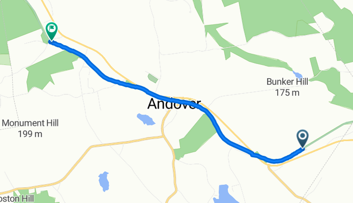 Steady ride in Andover