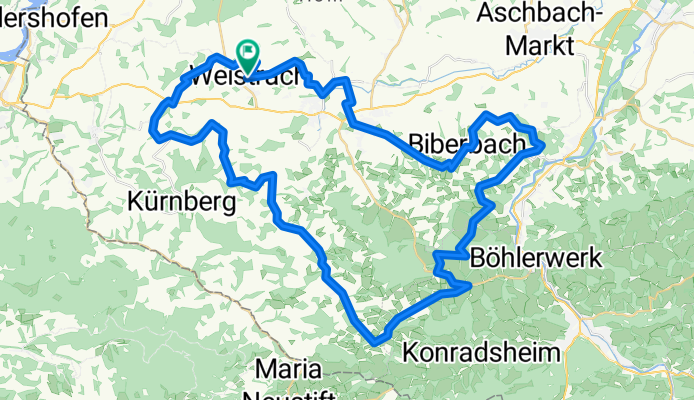 Open this route in Bikemap Web