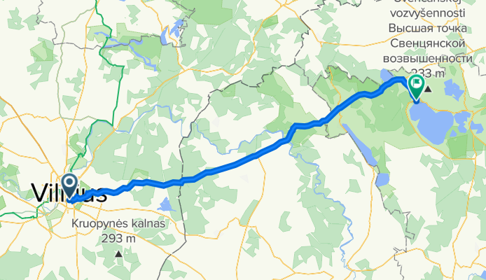 Baltikum-Belarus 10/17: Vilnius - Нарач (Naracz)
