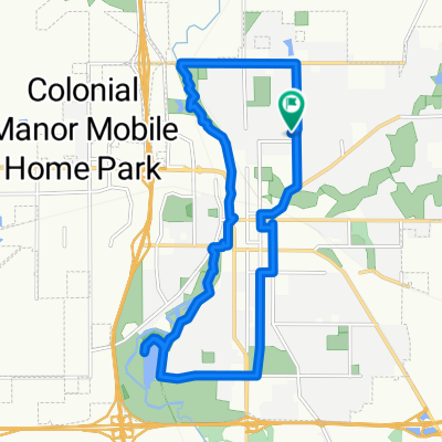 Restful route in Owatonna