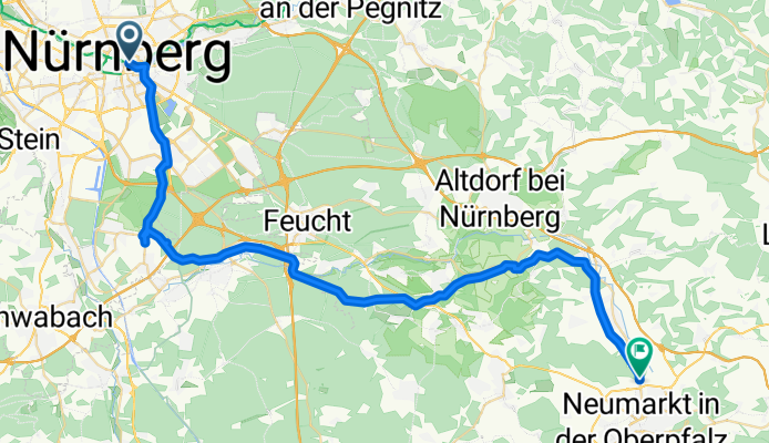 Nuernberg to Neumarkt