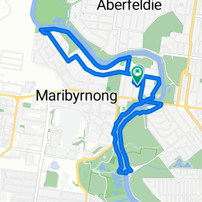 Supersonic route in Maribyrnong
