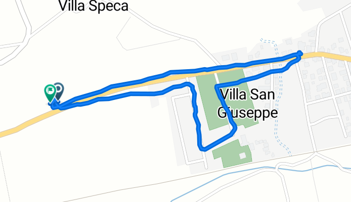 Giro a velocità costante in San Silvestro