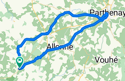 Route in der Bikemap App öffnen