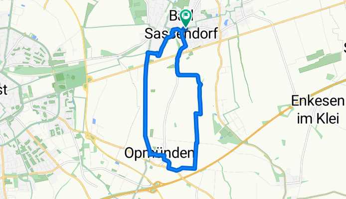 A6 - Wanderung nach OpmĂĽnden