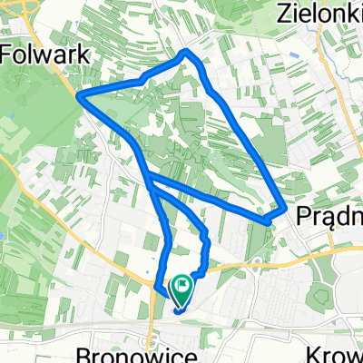 Spokojna trasa w Kraków