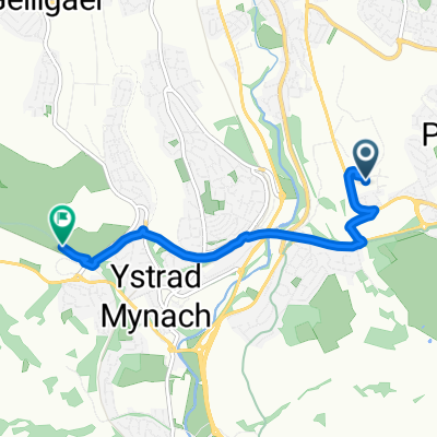 Blackwood to Unnamed Road