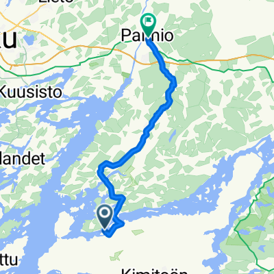 Route to Vistantie 18, Paimio