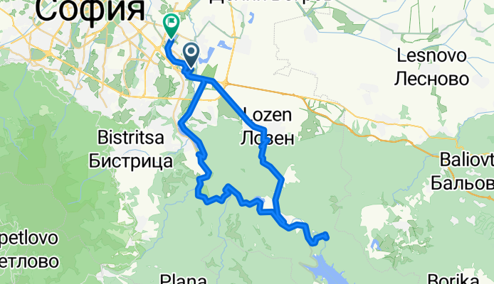 zhk Druzhba-2 507–508, Sofia to bulevard Krastyu Pastuhov, Sofia