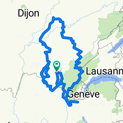 Tour du Jura au plus près des frontières du département 😅