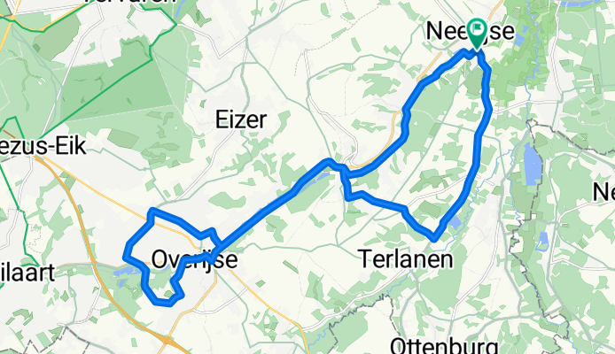 Slow ride in Huldenberg