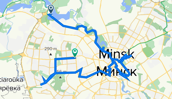 Baltikum-Belarus 12/17: Мінск (Minsk, Минск) [City Tour]