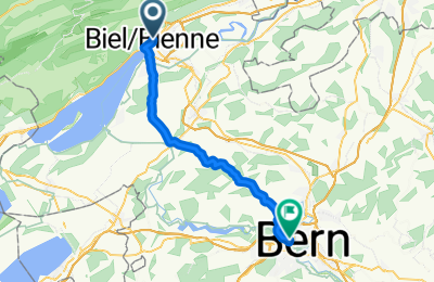 Route in der Bikemap App öffnen