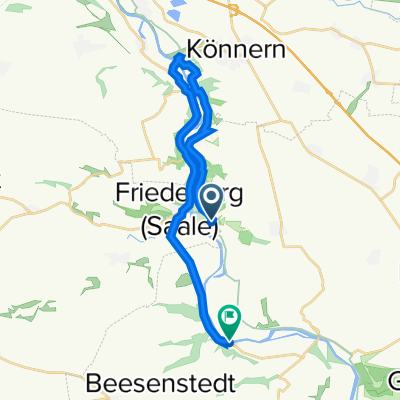 Knackige Fahrt in Salzatal