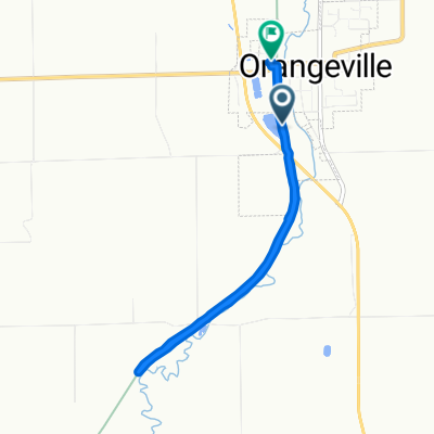 Steady ride in Orangeville