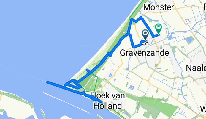 Supersnelle route in 's-Gravenzande