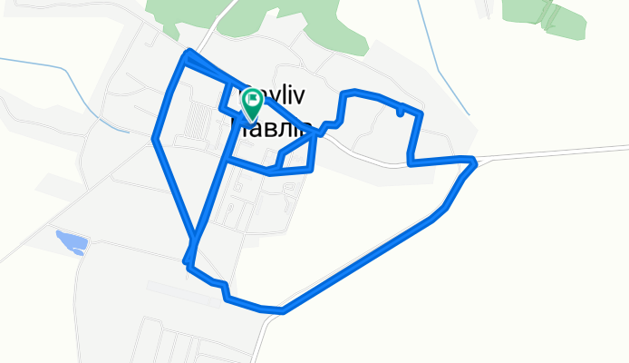 Расслабленный маршрут в Павлів
