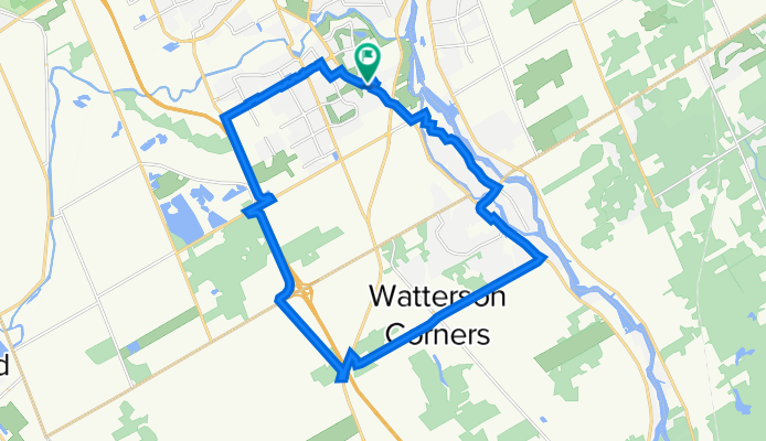 Barrhaven Manotick Route (25Km)