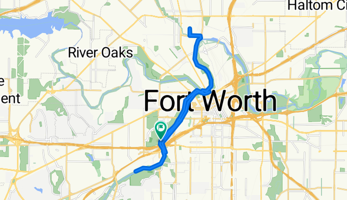 2901 Crestline Rd, Fort Worth to 4901–4915 Old University Dr, Fort Worth