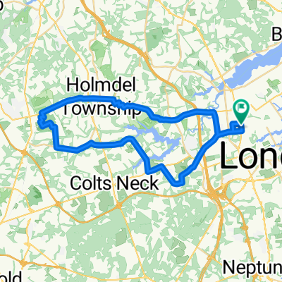 Directions from Shrewsbury Bicycles to Shrewsbury Bicycles