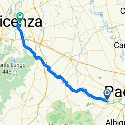 Da Via Buccari 5, Selvazzano Dentro a Corso Padova 128, Vicenza