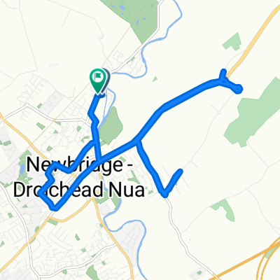 Restful route in Newbridge