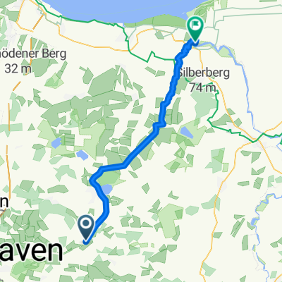 Aue-Geestekanal_Kanu