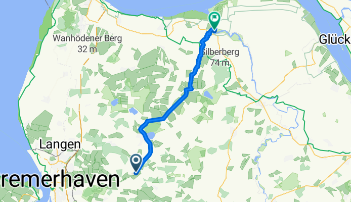Aue-Geestekanal_Kanu