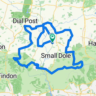 Sandy Lane, Henfield to Victoria House, Sandy Lane, Henfield