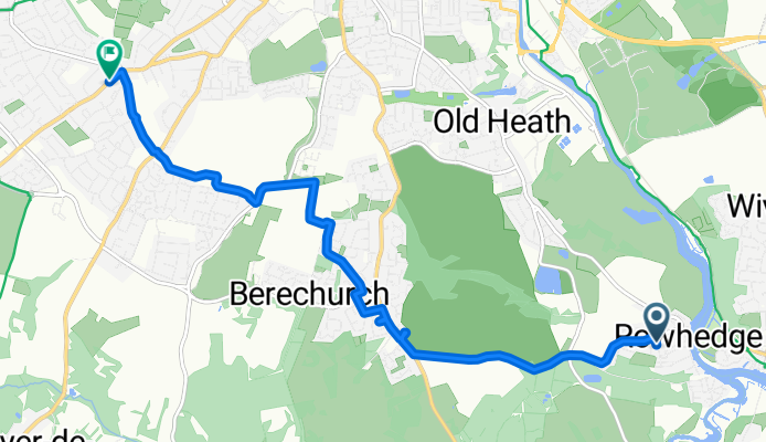 37–44 Colne Rise, Colchester to 78 Shrub End Road, ColchesterFZ