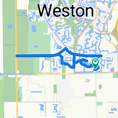 4285 Magnolia Ridge Dr, Weston to 4248 Magnolia Ridge Dr, Weston