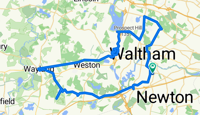 Hatfield Road 42, Newton to Hatfield Road 40, Newton