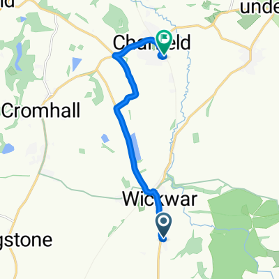 Sporty route in Wotton-under-Edge