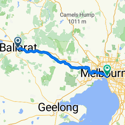 Ballarat to Melbourne