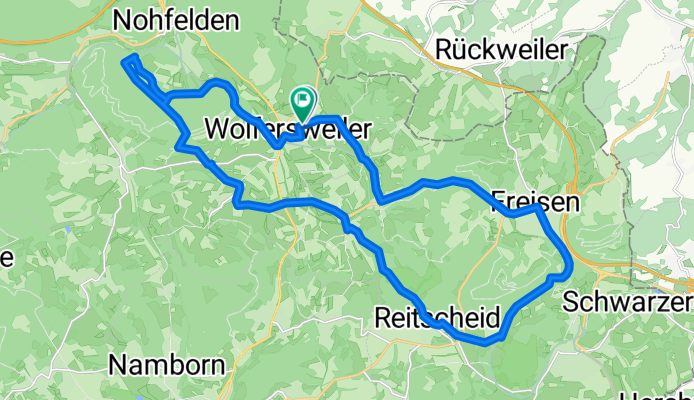 Freisen , reitscheid, schwarze Weiher