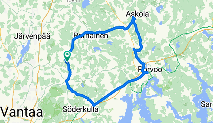 Paippistentie 356, Sipoo to Paippistentie 356, Sipoo