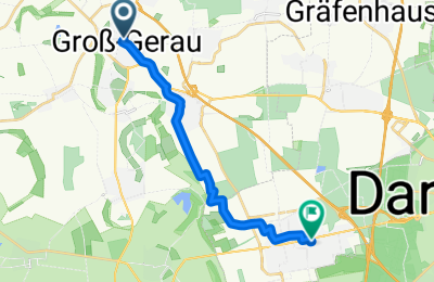 Route in der Bikemap App öffnen