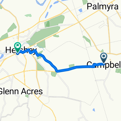 311 Gold Finch Dr, Palmyra to 114 W Chocolate Ave, Hershey