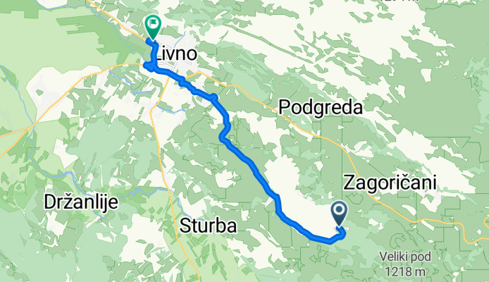 Unnamed Road to Kneza Višeslava 9, Livno