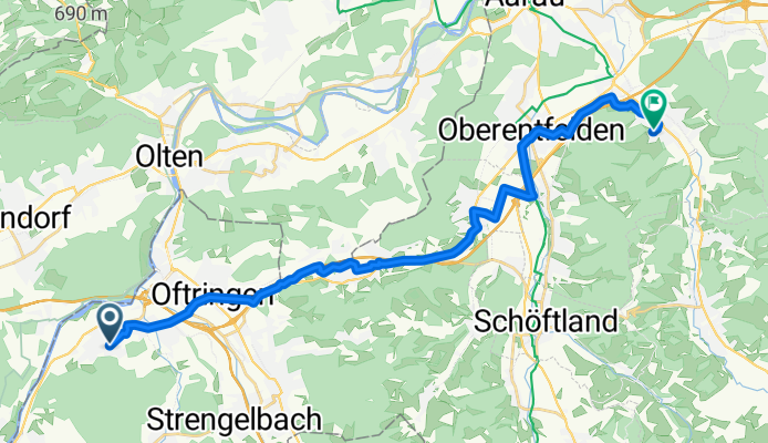 Schnelle Tour in Gränichen