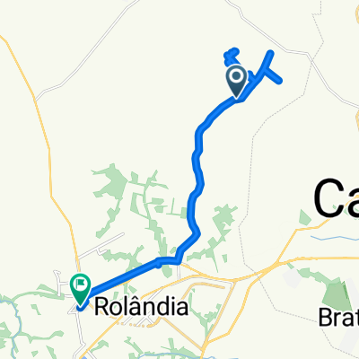 Rota moderada em Rolândia