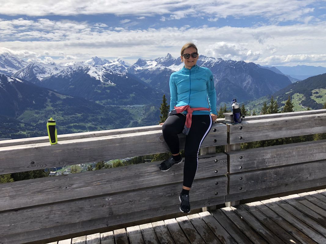 Langsame Fahrt in Schruns